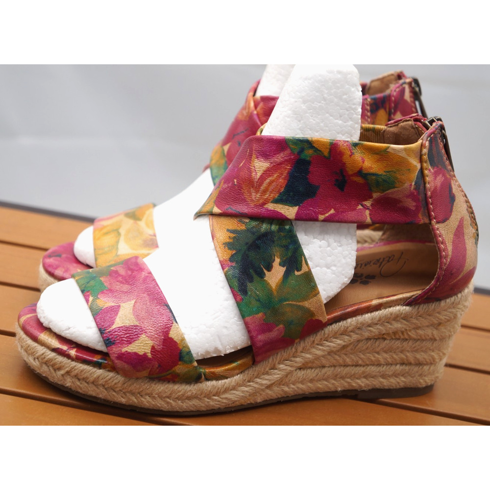Patricia Nash - Espadrille Sandals - Rubia - Spring Vibrant Floral Size 6